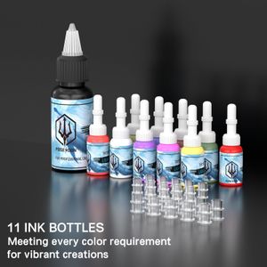 POSEIDON Wireless Tattoo Pen Kit – Professional Rotary Machine