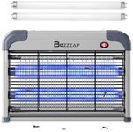Buzzeap Electronic Mosquito Killer, 2800V Electric Fly Killer Insect Bug Catcher, Mosquito Killer Lamp Insect Trap, Flying Insect Control Lamp for Indoor, 2 Extra Replacement Bulbs