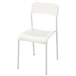 IKEA ADDE Chair - by STOCKLAND (White, Metal)