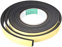 sourcing map Sealing Foam Tape 20mm Wide 5mm Thick 3 M/9.8ft Long, Self Adhesive Weather Strip for Window Door Insulation