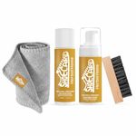 Herbal Home Shoe & Sneaker Cleaning Kit |FOAM CLEANER 100 ML + SHOE DEODRIZER WITH DISINFECTANT SPRAY 100 ML + 1 BRUSH + 1 MICROFIBER CLOTH