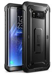 SUPCASE Unicorn Beetle Pro Series Phone Case for Galaxy S8 Plus, Full-Body Rugged Holster Case WITHOUT Screen Protector for Samsung Galaxy S8 Plus (2017 Release) (Black/Black)