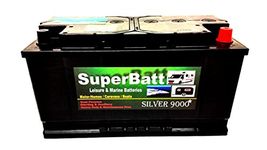 Leisure Battery 12V 100AH SuperBatt LM100 Battery Caravan Motorhome, Marine Boat