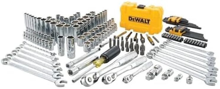 DEWALT DWMT73803 Mechanics Tools Kit and Socket Set, 168-Piece