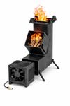 Smart Stove | Biomass Cooking Stove | Smoke Less Small Stove | Bioflame Wood Stove | No LPG or Gas Needed | Affordable Clean Cooking | Eco-Friendly Lakdi ka chulha
