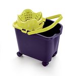 Mery 0336.09 Mop Bucket with Wheels 14 Litre Capacity assortment: random colors (red, blue and purple)