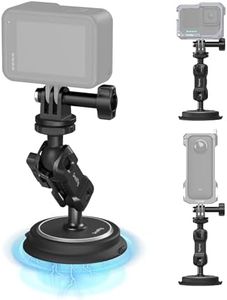 SMALLRIG 2-in-1 Magnetic Suction Cup Mount for Gopro, Car Camera Mount Outside for Action Cameras, with Ball Head Magic Arm 4466