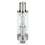 Aspire K2 Tank - Sleek and Reliable 1.8ml Capacity Tank for Smooth Vaping Experience (Silver) Works WIth Aspire BVC Coils No Nicotine