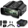 Night Vision Goggles for Adults, 3.99" HD Screen & 10000mAh Rechargeable, 4K Night Vision Binoculars with 64GB Card for Hunting Camping Surveillance