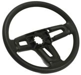 Husqvarna OEM 532424543 Black Hard Rim Steering Wheel for TS238 Poulan Lawn Mowers