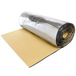 sourcingmap 394mil 10mm 10.76sqft Car Heat Sound Noise Insulation Mat 40x40inch