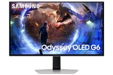 Samsung Odyssey Gaming OLED G6 LS27DG602SUXXU 27" QHD Gaming Monitor - 0.03ms, 360Hz, HDR10+, Height Adjust, HDMI 2.1, Displayport, USB 3.0, 1440p, 2560x1440