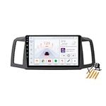 YLOXFW Car Stereo Android 13.0 Radio for J-eep Grand Cherokee 2004-2007 GPS Sat Navigation 9'' Touchscreen DVD Multimedia Video Player FM BT Receiver with Carplay 4G 5G WiFi SWC,Y100S