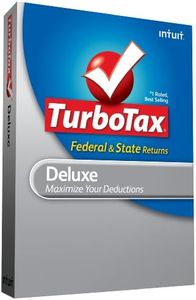 TurboTax Deluxe Federal + eFile + State 2009