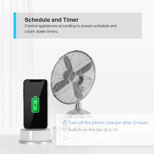 Tapo Smart WiFi Plug 4-Pack – Remote Control, Energy Monitoring
