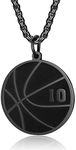 Susook Basketball Number Necklace f