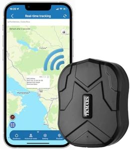Traqueur GPS Longue Autonomie 150 Jours en Veille Traceur GPS Suivi en Temps Réel Alarme Antivol Tracker GPS Voiture Aimants Étanche Géolocalisation Localisateur APP sans Abonnement TK905B