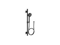 KOHLER 99242-Y-BL AWAKEN® G110 PREMIUM HANDSHOWER KIT, Matte Black