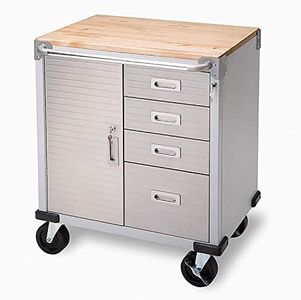 Seville Classics UltraHD Rolling Storage Cabinet with Drawers