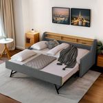 Twin Daybed w/Pop Up Trundle & Wire