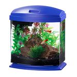 Aqueon Blue 1 Gallon LED MiniBow SmartClean Kit
