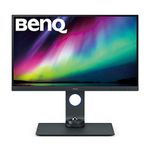 BenQ Sw270C 27 inches (68.58 cm) 2560 X 1440 Pixels, LCD 2K Photo Editing Monitor, of Adobe RGB, of Srgb/Rec.709, and of Dci-P3/Display P3, USB-C Connectivity, Black