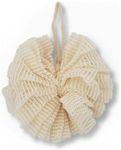 Eco Bath London Ramie Bath Puff - Soft Body Scrubber Bath Sponge for Women and Men, Plastic Free, Eco Friendly Shower Puff for Gentle Exfoliation and Smooth Skin