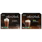 Laura Secord Hot Chocolate Mix K-Cup Coffee Pods, 24 Count for Keurig Coffee Makers & Mint Hot Chocolate Mix K-Cup Coffee Pods, 24 Count for Keurig Coffee Makers