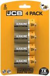 JCB D Super Alkaline, Pack of 4 [up