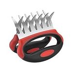 Vamotto 3-in-1 Pulled Pork Shredder Claws - Stainless Steel Meat Claws BBQ Meat Forks for Shredding Handling Carving Food Barbecue Paws Claw Handler Set for Serving Pork, Turkey, Chicken, Brisket