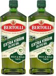 Bertolli Extra Virgin Olive Oil 1L | Cold Extracted, Rich & Bold Taste, Ideal for Salads, Dressings & Drizzling | World’s No. 1 Olive Oil Brand (Pack of 2)