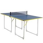 Midsize Ping Pong Table Tennis Table for Indoor and Outdoor, Portable Tennis Table, Quick Instrallation