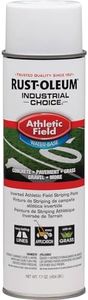 RUST-OLEUM 206043 AF1600 Athletic Field Striping Paint Spray, White, 17 Ounce