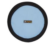 OllyDog Flyer Disc, Dog Frisbee, Lightweight and Floating Frisbee, Fetch Toy for Hyper Dogs, Dog Toys Interactive, Hours of Fun Excitement and Exercise, Gentle on Teeth and Gums (Maui Blue)