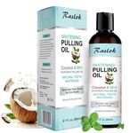 Coconut Oil Pulling, Fresh Breath and Whitening Mouthwash | Healthy Teeth & Gums, Alcohol Free, 6.7 fl. oz. (200ml)