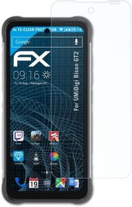 atFoliX Screen Protection Film compatible with UMiDigi Bison GT2 Screen Protector, ultra-clear FX Protective Film (3X)