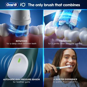 Oral-B iO2 Electric Toothbrush – Forest Green