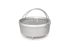 GSI Outdoors Aluminum Dutch Oven, 10-Inch, 2-Quart