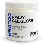 Golden Artist Colors - Heavy Gel Gloss - 8 oz Jar