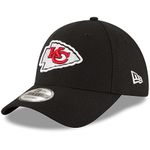 New Era League Essential 39Thirty New England Patriots OTC Cap, Kansas City Chiefs - Black, One Size