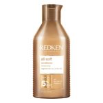 REDKEN All Soft Conditioner, for Dry Hair, Argan Oil, Intense Softness and Shine, 300ml