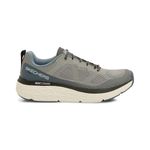 Skechers Max Cushioning Delta Lace Up Sneakers For Men - Air-Cooled Goga Mat Responsive Ultra Go Cushioning Fabric & Synthetic Upper Athletic Sneakers Grey, 6 UK