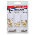 Eagle Claw Crappie/Bream Fish Hook Assortment, 80 Piece