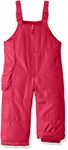 LONDON FOG Girls' Classic Snow Bib Ski Snowsuit, Fusion Pink, L