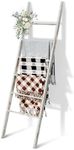 6-Tier Blanket Ladder Wooden, 5.7FT