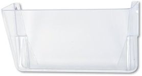 Rubbermaid Stak-A-File Single Wall Pocket, Letter Size, Clear (48714ROS)