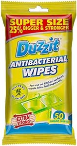 Duzzit Antibacterial Wipes, Pack Of 50