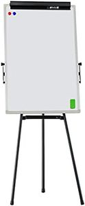 HAND IN HAND Easel Whiteboard - Magnetic Portable Dry Erase Easel Board, Tripod Whiteboard Height Adjustable for Office or Teaching at Home & Classroom 600x905mm