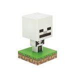 Paladone Minecraft Skeleton Icon Light Up Figure, Officially Licensed Collectible, Multicolour (PP8999MCF)