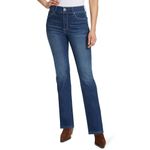 Gloria Vanderbilt Women's Shape Effect Tummy Hold High Rise Boot Cut Jean, Warrensville - Whiskers, 12